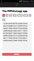 PiPhiLoLogy App - Memorize digits of pi, e capture d'écran 2