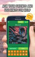 Guess Comic Super Heroes Quiz ภาพหน้าจอ 2