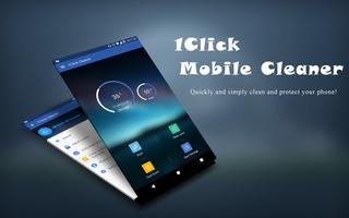1Click Mobile Cleaner - RAM Booster Affiche