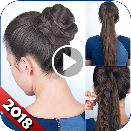 vídeos de meninas penteado passo a passo tutoriais