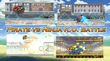 Pirate vs Ninja K.O. Battle スクリーンショット 2