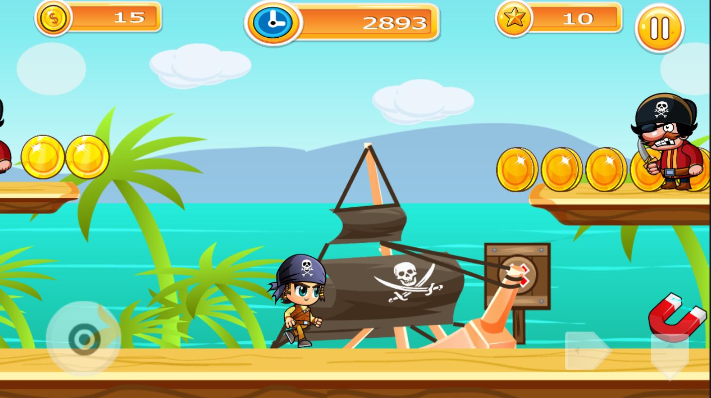 Игра пират против пиратов. Naughty Pirates.