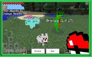 Pixelmon Go Edition MCPE capture d'écran 3