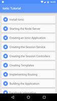 Poster Ionic Tutorial Offline