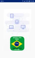 BRAZIL VPN FREE Affiche