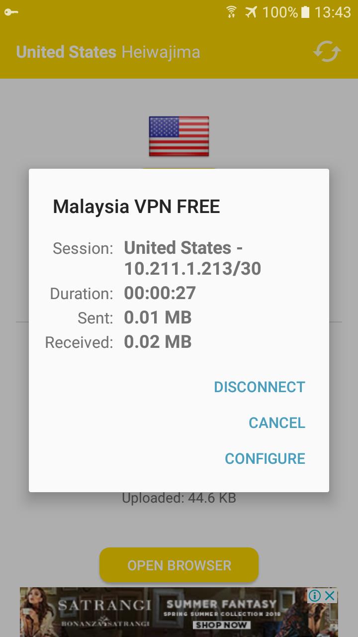 Бесплатный впн малайзия