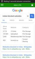 3 Schermata INDIA VPN FREE