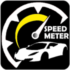 Speedometer GPS Car speed checker icon