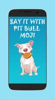 Pit Bull Emoji & Stickers ภาพหน้าจอ 1