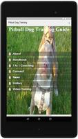 Pitbull Dog Training Guide الملصق