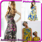 Ankara Mode Kleider Zeichen