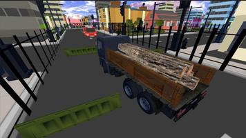 Incroyable Cargaison un camion Chauffeur 3d capture d'écran 1
