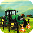 Farming Tractor Parking Games Zeichen