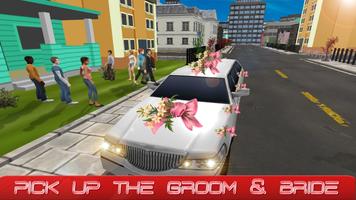 Limo Pengantin parkir Simulator poster