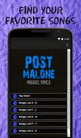 Hit Song Lyrics Of Post Malone!! پوسٹر