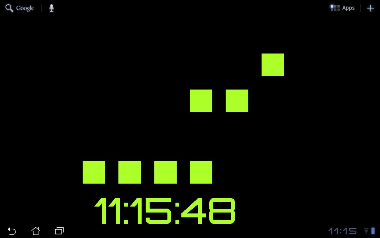 Binary Clock Live  Wallpaper  for Android APK Download