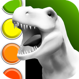 Dinosaurs 3D Coloring Book آئیکن