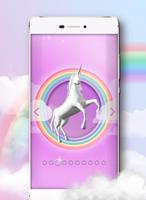Poster Unicorn 3D Coloring Book