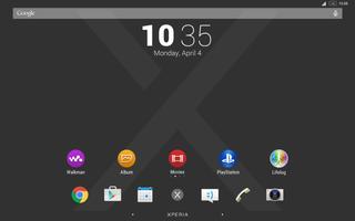 Xperia Logo Theme captura de pantalla 1