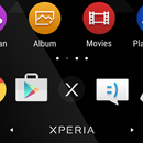 Simple Xperia Logo Theme Black APK