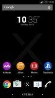 Xperia Logo Theme Black 海報