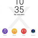 Xperia Logo Theme White. APK