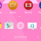 Simple Xperia Logo Theme Pink آئیکن