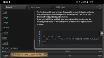 PROGRAMMATION BASIC capture d'écran 3