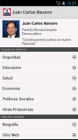 Candidatos 2014 Panamá captura de pantalla 2