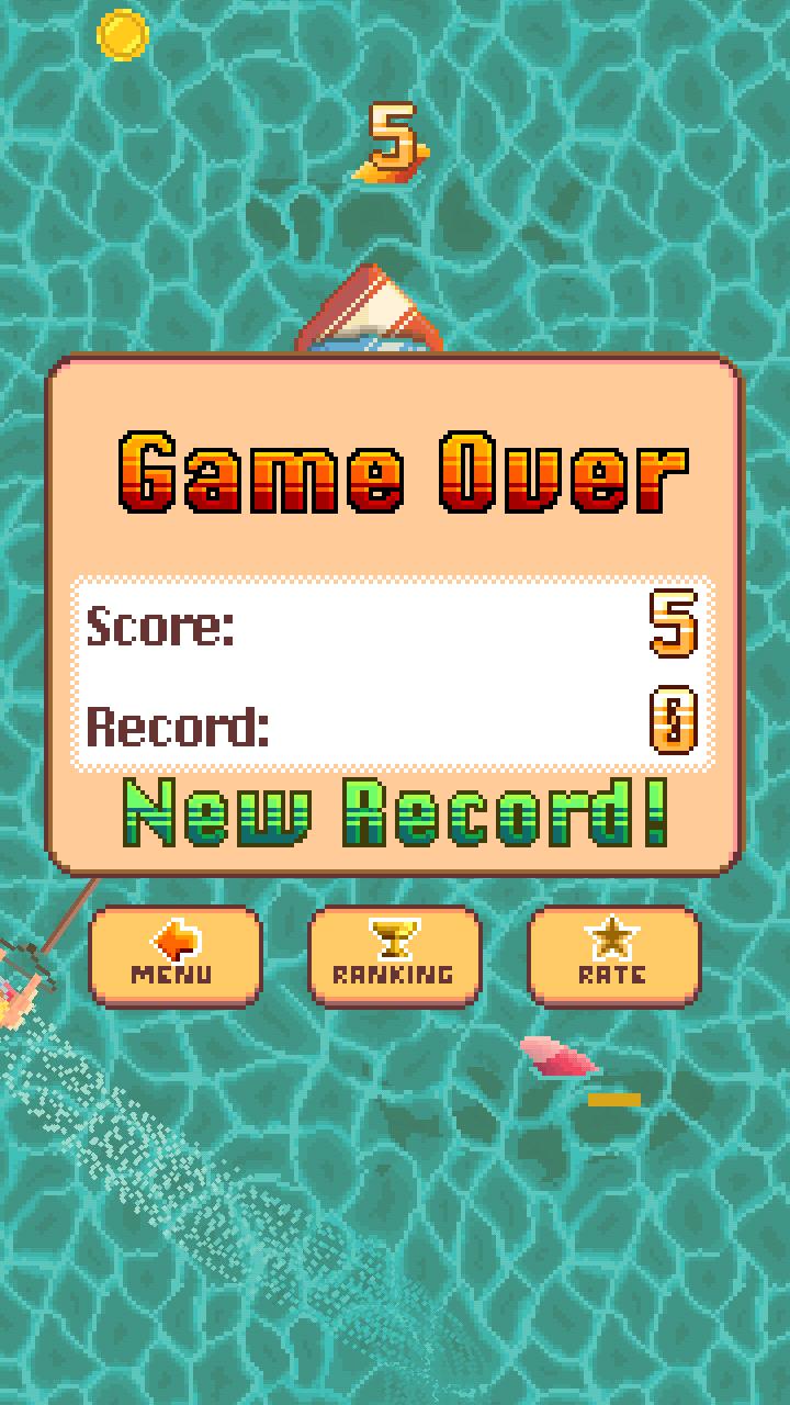 One tap games. Water Ski - one tap game.