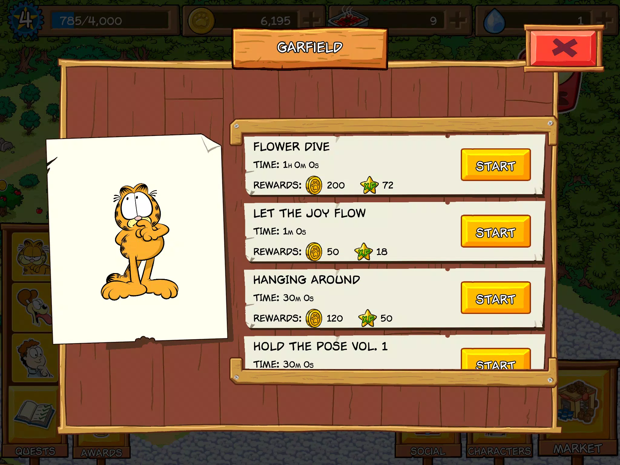 Download do APK de Garfield: Survival of Fattest para Android