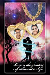 Скачать Lockets Of Love Photo Frames APK