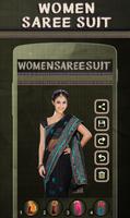 Women Saree Suit Affiche