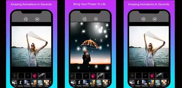 Light pixa-loop: анимация фотографий для Insta