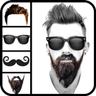 Mustache Beard & Men Hairstyle آئیکن