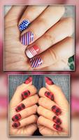 Nail Art Designs Step by Step постер