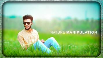 Nature Photo Frame Editor Affiche