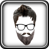 Man Photo Editing - Beard & Mustache Photo Editor-icoon