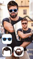 Man Photo Editing - Beard & Mustache Photo Editor تصوير الشاشة 1