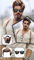 Man Photo Editing - Beard & Mustache Photo Editor capture d'écran 2