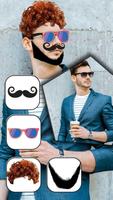 Man Photo Editing - Beard & Mustache Photo Editor capture d'écran 3