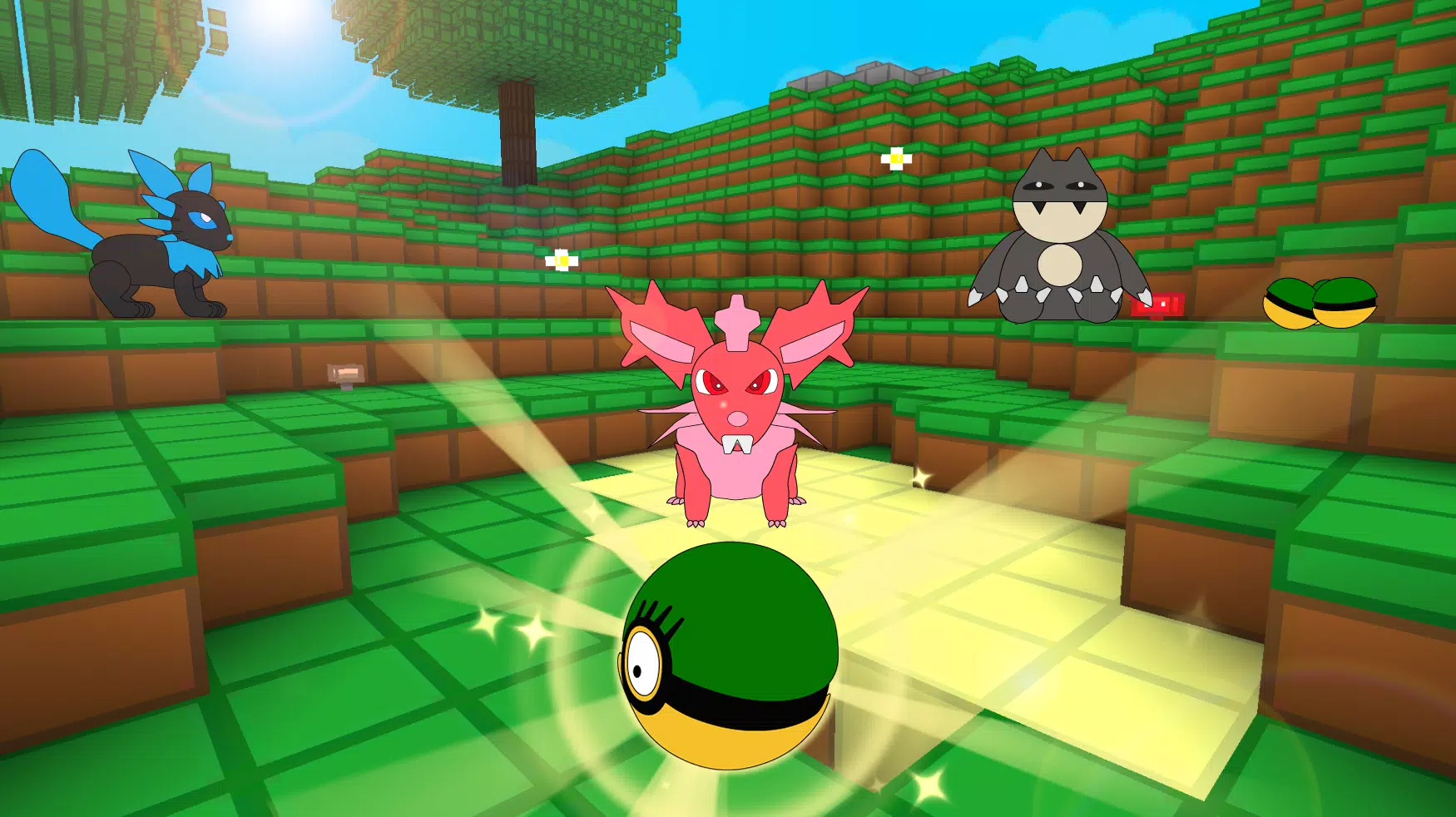 Baixar Pixelmon Craft Go Poke battle para PC - LDPlayer