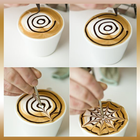 Coffee Art Images - Latte Art Zeichen