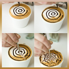 Coffee Art Images - Latte Art icono