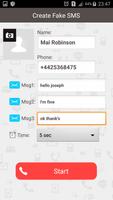 Fake Text Message capture d'écran 1