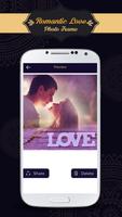 Romantic Love Photo Frames syot layar 3