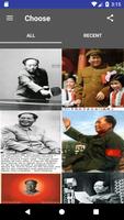 Mao Zedong Wallpaper Affiche