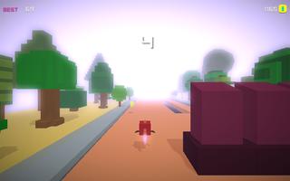Endless Running Man on Blocky  poster