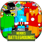 Pixel Heroes Royale  Battleground Gun 3D иконка