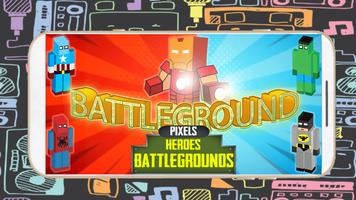 Pixel Heroes Royale  Battleground Gun 3D скриншот 2